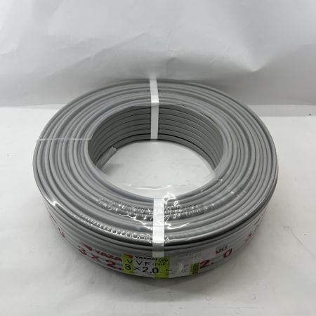  YAZAKI  電材 VVFケーブル 3芯 3× 2.0 PbF 100m 未開封品