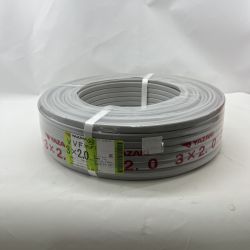 〇〇 YAZAKI  電材 VVFケーブル 3芯 3× 2.0 PbF 100m 未開封品 Sランク