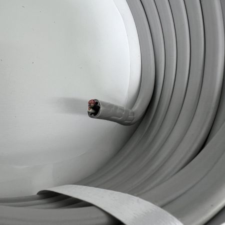  YAZAKI 電材 VVFケーブル PbF 未開封品 2024年12月製造 3芯 2.0mm×100m グレー