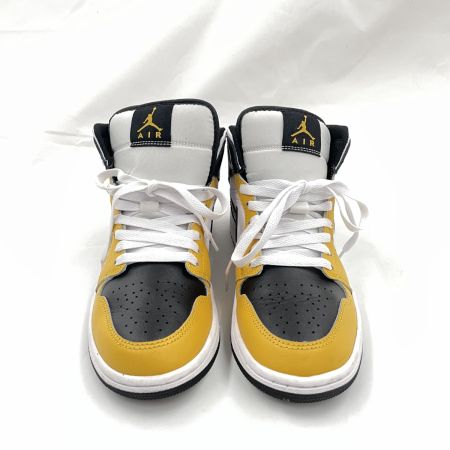  NIKE ナイキ メンズ スニーカー Air Jordan 1 Mid "Yellow Ochre" サイズ25cm DQ8426-701 イエロー×ホワイト