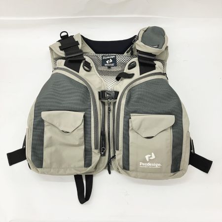  Pazdesign パズデザイン FTG ストリームベスト フローティングベスト グレー フリーサイズ