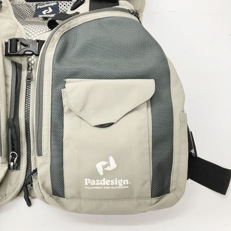  Pazdesign パズデザイン FTG ストリームベスト フローティングベスト グレー フリーサイズ