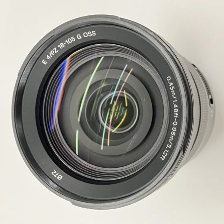  SONY ソニー E-mount E PZ 18-105mm F4 G OSS 一眼カメラ 交換レンズ SELP18105G