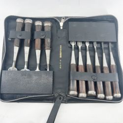 〇〇 チスパーク 鑿 ノミ 鉄火 長命 大工道具 10本セット 901519 Cランク