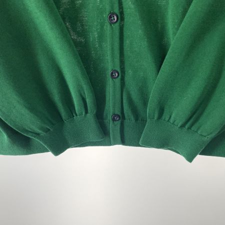  Leilian レリアン レディース カーディガン サイズ13+ グリーン