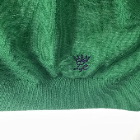  Leilian レリアン レディース カーディガン サイズ13+ グリーン