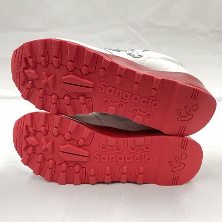  Via SANGACIO メンズ  スニーカー にゅ 200足限定 サイズ26.5cm レッド×ホワイト