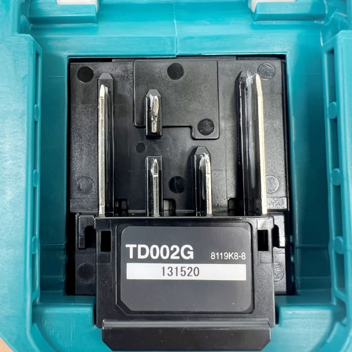 MAKITA マキタ インパクトドライバ ケース付 コードレス式 40v TD002G  