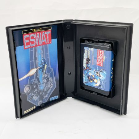  SEGA セガ GAMEGEAR ゲームギア ソフト ESWAT 説明書あり 動作確認済み