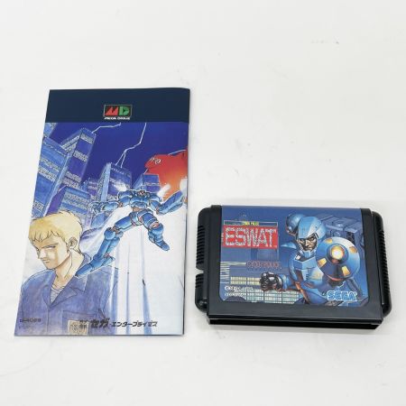  SEGA セガ GAMEGEAR ゲームギア ソフト ESWAT 説明書あり 動作確認済み
