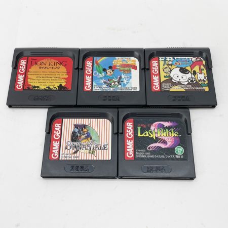  SEGA セガ GAMEGEAR ゲームギア ソフト 伝説の王国 ラストバイブルスペシャル 等