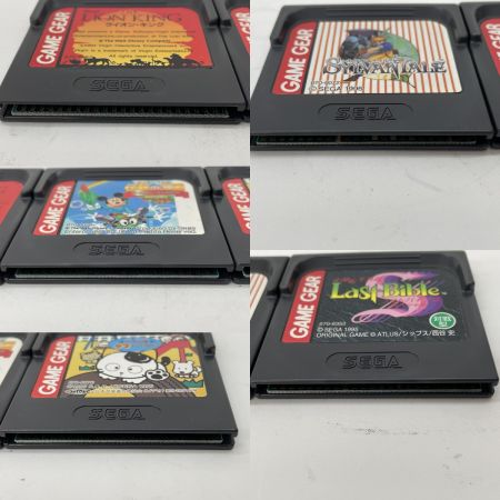  SEGA セガ GAMEGEAR ゲームギア ソフト 伝説の王国 ラストバイブルスペシャル 等