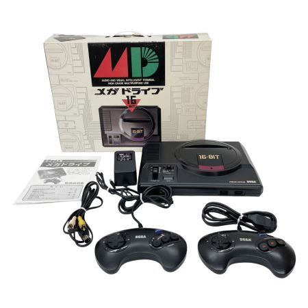  SEGA セガ メガドライブ 本体 動作確認済み コントローラー2個付き HAA-2510