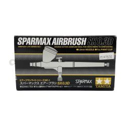 〇〇 TAMIYA タミヤ プラモデル塗装用スパーマックス エアーブラシ SX0.3D 74801 Aランク