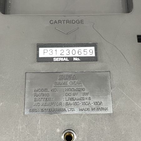  SEGA セガ ゲームギア GAMEGEAR+1 ミッキーマウスの魔法のクリスタル ジャンク品 現状渡し