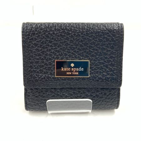  Kate Spade ケイトスペード 二つ折り財布  ブラック