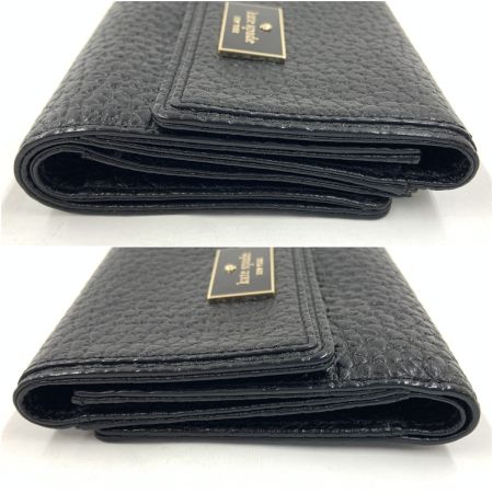  Kate Spade ケイトスペード 二つ折り財布  ブラック