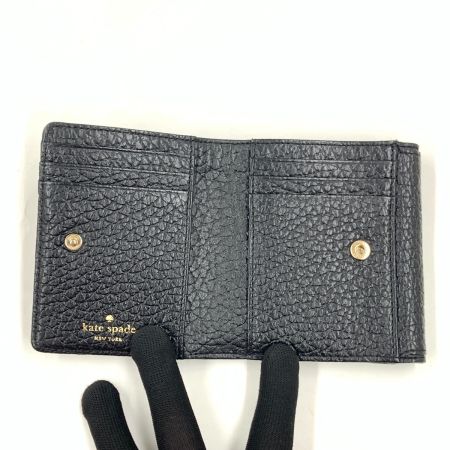  Kate Spade ケイトスペード 二つ折り財布  ブラック