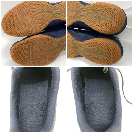  asics アシックス フットサルシューズ CALCETTO WD 8 28.0cm 1113a011 ネイビー