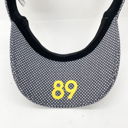  PEARLY GATES パーリーゲイツ サンバイザー総柄 スマイル 053-2187515 ネイビー