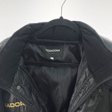  DIADORA スポーツウエア サッカー メンズ ダウンコート サイズO AD2160 ブラック