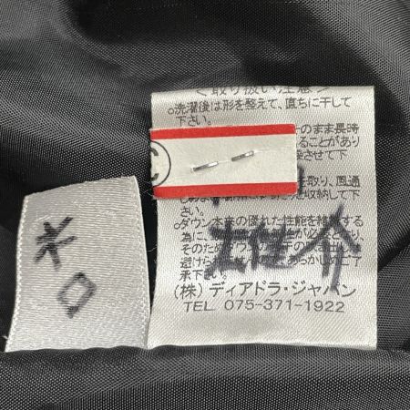  DIADORA スポーツウエア サッカー メンズ ダウンコート サイズO AD2160 ブラック