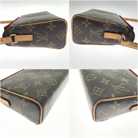  LOUIS VUITTON ルイヴィトン モノグラム レシタル ハンドバッグ M51900 ブラウン