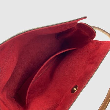  LOUIS VUITTON ルイヴィトン モノグラム レシタル ハンドバッグ M51900 ブラウン