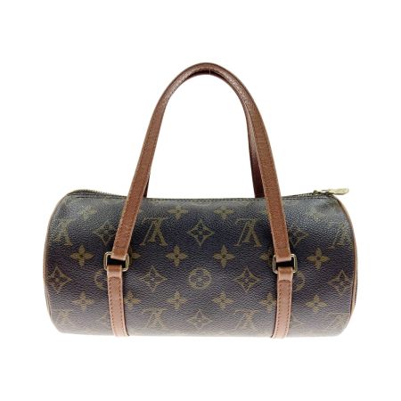  LOUIS VUITTON ルイヴィトン モノグラム パピヨン26 ハンドバッグ M51366 ブラウン