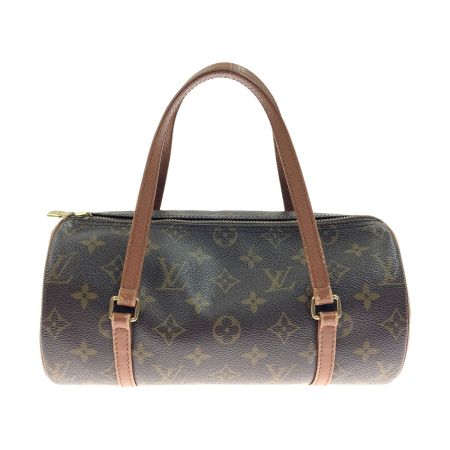  LOUIS VUITTON ルイヴィトン モノグラム パピヨン26 ハンドバッグ M51366 ブラウン