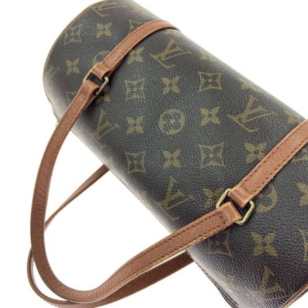  LOUIS VUITTON ルイヴィトン モノグラム パピヨン26 ハンドバッグ M51366 ブラウン