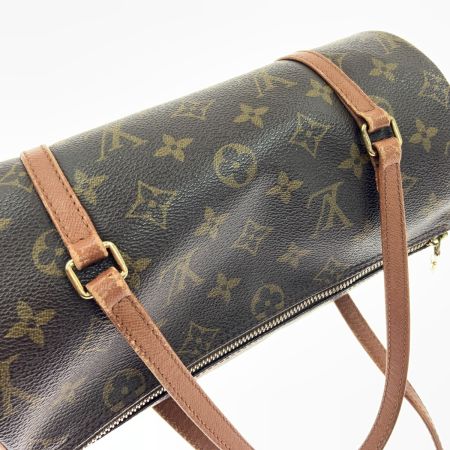  LOUIS VUITTON ルイヴィトン モノグラム パピヨン26 ハンドバッグ M51366 ブラウン