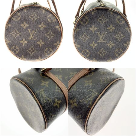  LOUIS VUITTON ルイヴィトン モノグラム パピヨン26 ハンドバッグ M51366 ブラウン