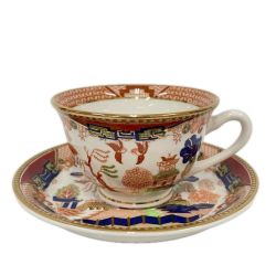 NIKKO カップ＆ソーサー ダブルフェニックス 錦山水 ウィローパターン  Bランク