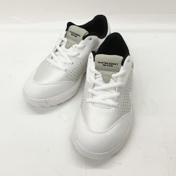 〇〇 Master Bunny Edition マスターバニーエディション スパイクレス ゴルフシューズ 23.0cm 758-3292152 ホワイト Bランク