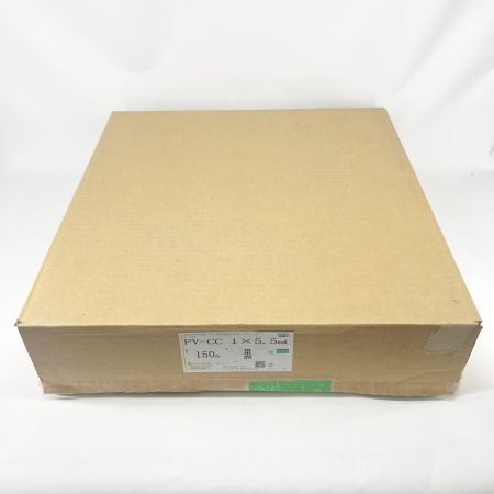  KHD PV-CC 5.5SQ エコ電線 ソーラーケーブル 1500V 太陽光発電システム給電用ケーブル 1×5.5 未使用品