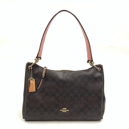  COACH コーチ 2WAY ショルダーバッグ ハンドバッグ F28967 ブラウン