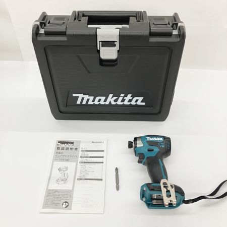  MAKITA マキタ 充電式インパクトドライバ 18v 本体 ケース付 TD173D ブルー 未使用品