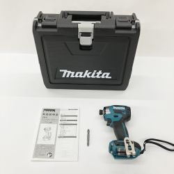 〇〇 MAKITA マキタ 充電式インパクトドライバ 18v 本体 ケース付 TD173D ブルー 未使用品 Sランク