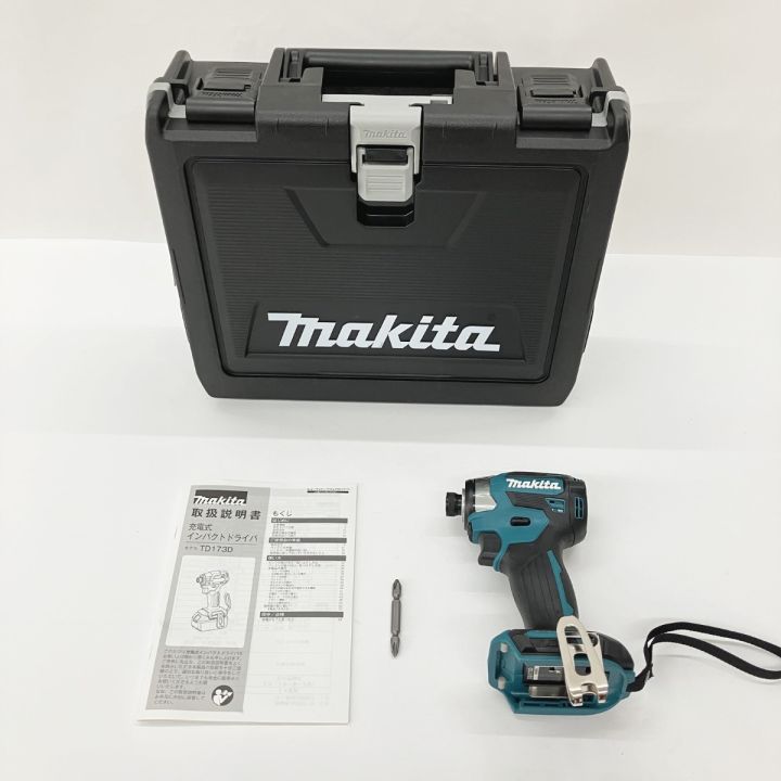 makita マキタ TD173D インパクトドライバ 中古品 18V 本体＋ケース【ハンズクラフト宜野湾店】 MAKITA マキタ 充電式インパクトドライバ 18v 本体 ケース付 TD173D