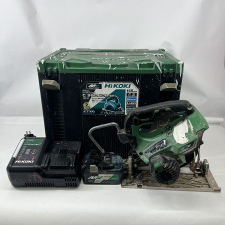  HiKOKI ハイコーキ 36V 165mm充電式丸ノコ  C3606DA グリーン 充電池1個付・充電器付き