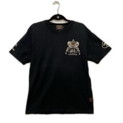 〇〇 VANSON バンソン メンズ Tシャツ SIZE M ブラック Bランク