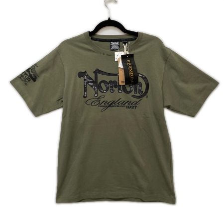  NORTON メンズ Ｔシャツ SIZE M 242N1034M カーキ