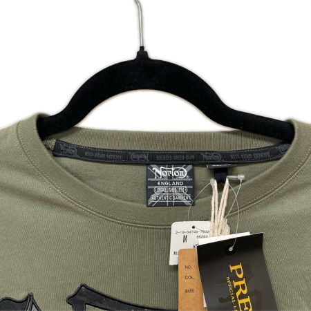  NORTON メンズ Ｔシャツ SIZE M 242N1034M カーキ