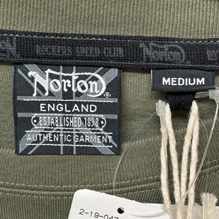  NORTON メンズ Ｔシャツ SIZE M 242N1034M カーキ