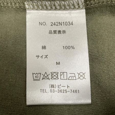  NORTON メンズ Ｔシャツ SIZE M 242N1034M カーキ