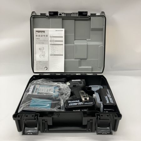  MAKITA マキタ 充電式インパクトドライバ 18v 6.0Ah TD173DRGXB ブラック 未使用品