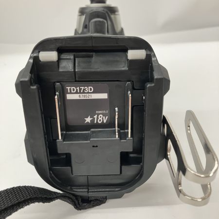  MAKITA マキタ 充電式インパクトドライバ 18v 6.0Ah TD173DRGXB ブラック 未使用品