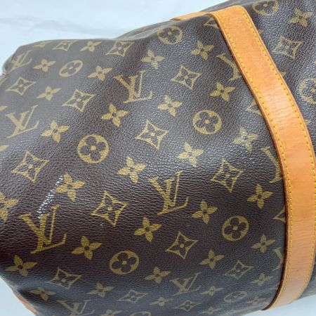  LOUIS VUITTON ルイヴィトン モノグラム キーポル55 ボストンバッグ M41424 ブラウン