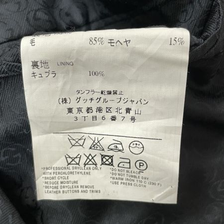  GUCCI グッチ メンズ 2Bスーツ セットアップ ストライプ  ブラック